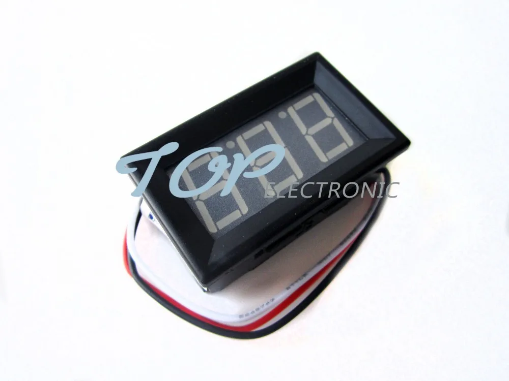 5 зеленых СВЕТОДИОДНЫХ цифровых мини вольтметров постоянного тока от 0 В до 30 в