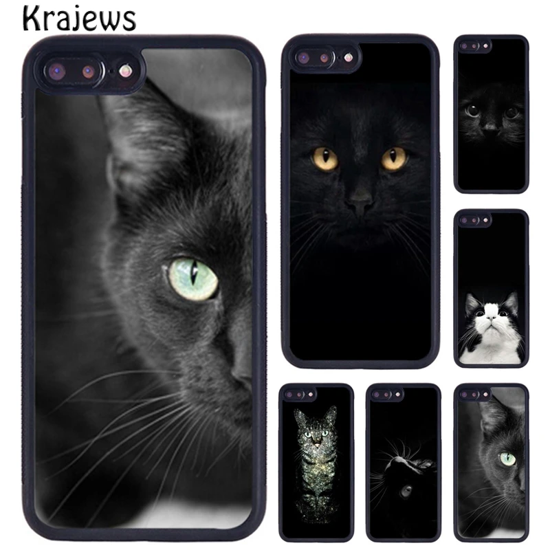 Чехол krajew для телефона с изображением котенка iPhone X XR XS 11 12 Pro MAX 5 6 6S 7 8 Plus Samsung Galaxy