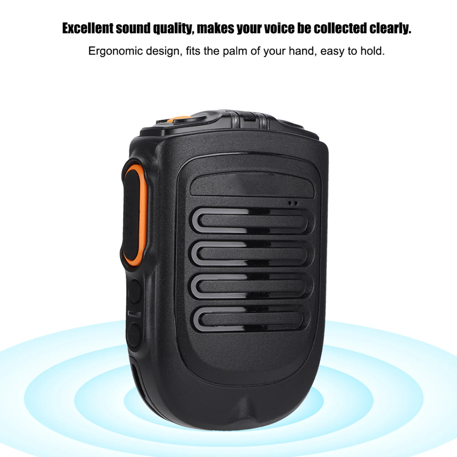 2022.Interphone bm001 portable two-way speaker, Bluetooth PTT wireless microphone, handheld speaker, rechargeable microphone enlarge