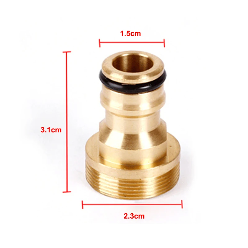 Быстроразъемные разъемы для садовой нити 2 типа G 3/4 ''гнездо/штекер к чистой