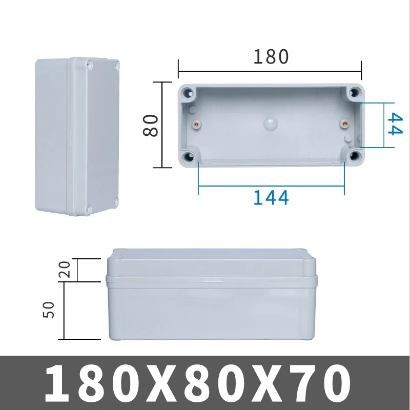 

Высококачественная Водонепроницаемая электрическая распределительная коробка IP67 «сделай сам», корпус из АБС-пластика, чехол, наружная рас...