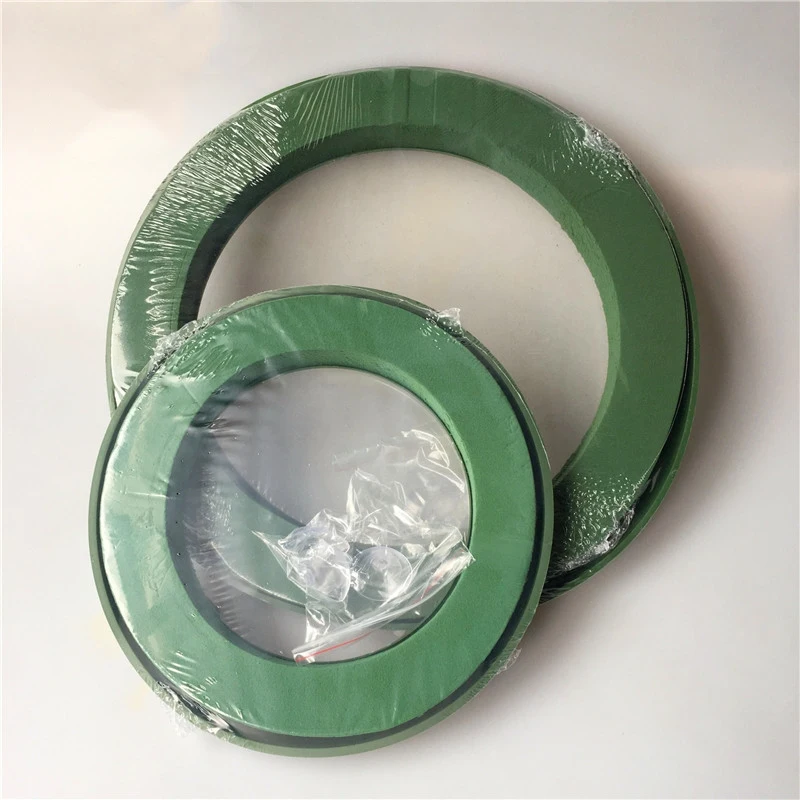 

29*4 см кольцо Круглый венок Искусственные пластиковые рамки присоски цветок пены грязи для Свадебная вечеринка Цветочная композиция украше...