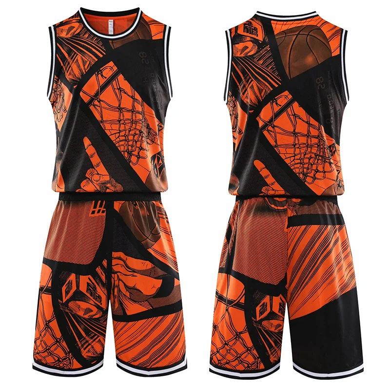 Мужские и женские баскетбольные трикотажные комплекты Униформа спортивный