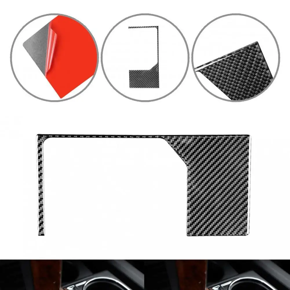 

Eco-friendly Exquisite Carbon Fiber Shift Knob Panel Trim Cover Carbon Fiber Panel Sticker Decorative