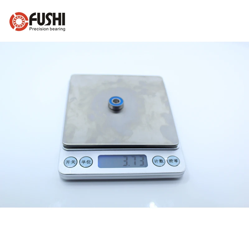 696RS подшипник ABEC-3 10 шт. 6*15*5 мм миниатюрные 696-2RS шарикоподшипники RS 696 2RS с синей
