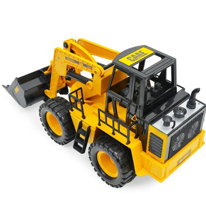 

2.4G Electric Remote Control Engineering VehicleModel Six-Channel Rechargeable Simulation Truck Excavator Remote Control Toy