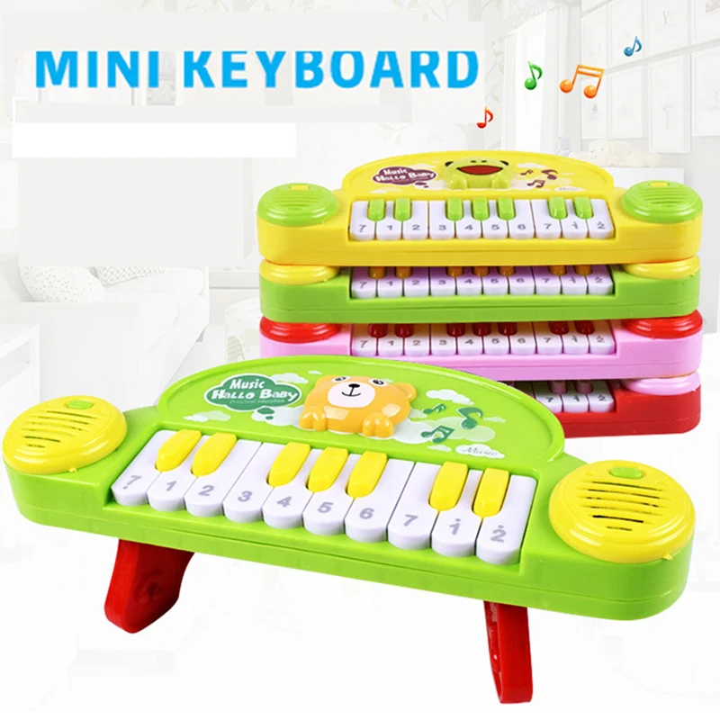 

Kids Children Piano Toys Mini Electronic Piano Keyboard Musical Instrument Toy With 10 Pre-loaded Demo Songs For Kid Gifts