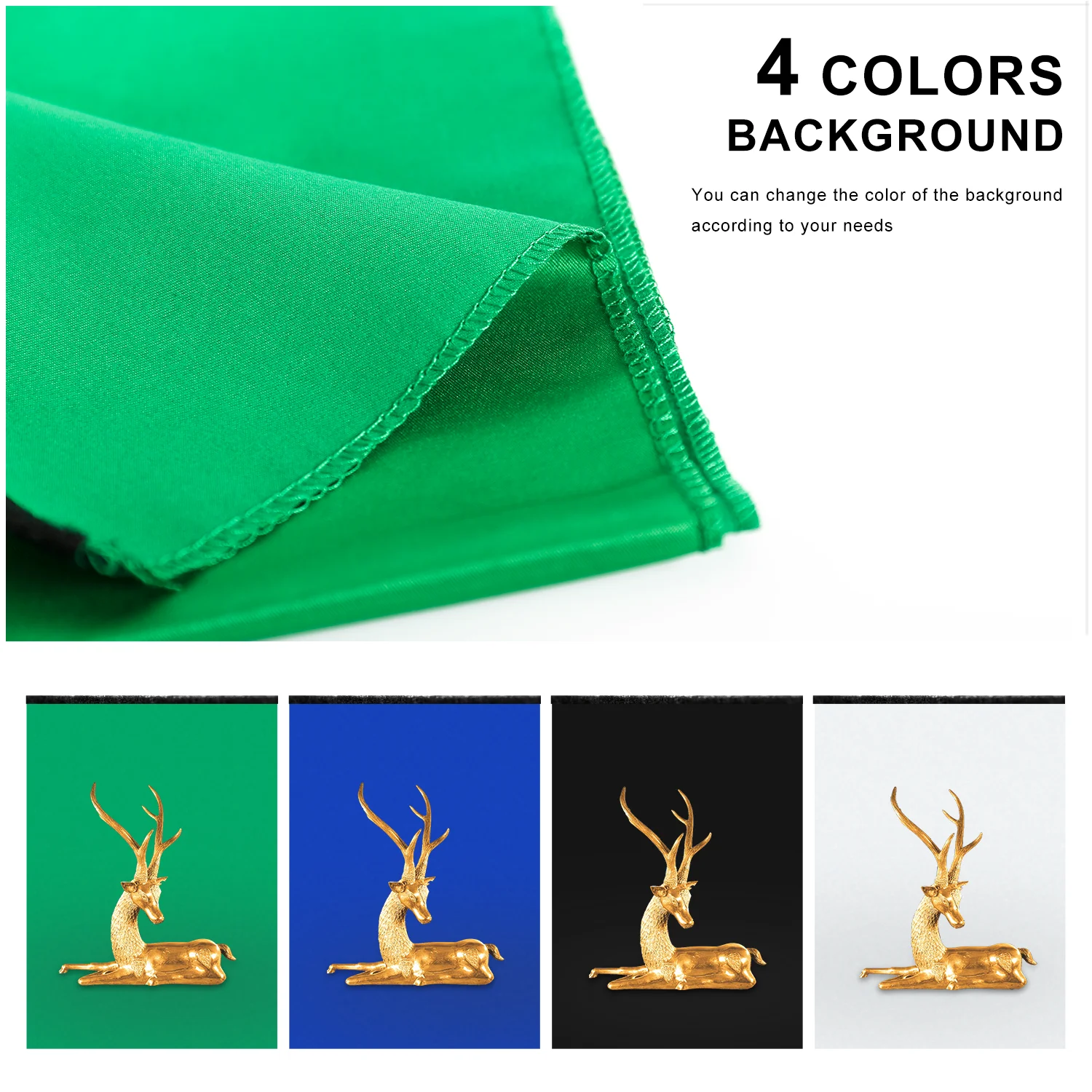 Konseen Портативная фотостудия коробка 17 дюймов 45 см профессиональная съемка