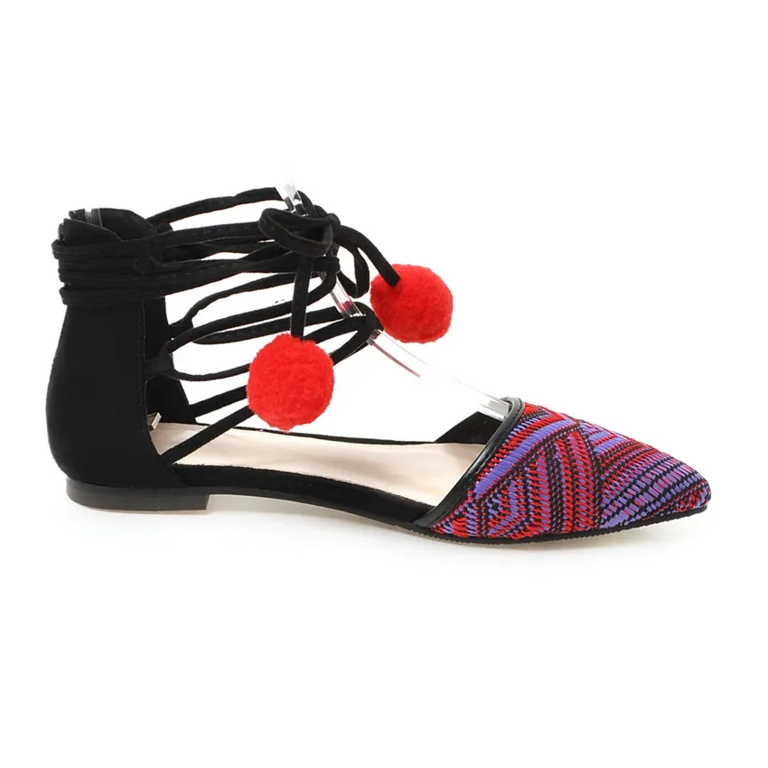 Летние женские туфли мокасины в стиле д 'Орсе на плоской подошве Сандалии