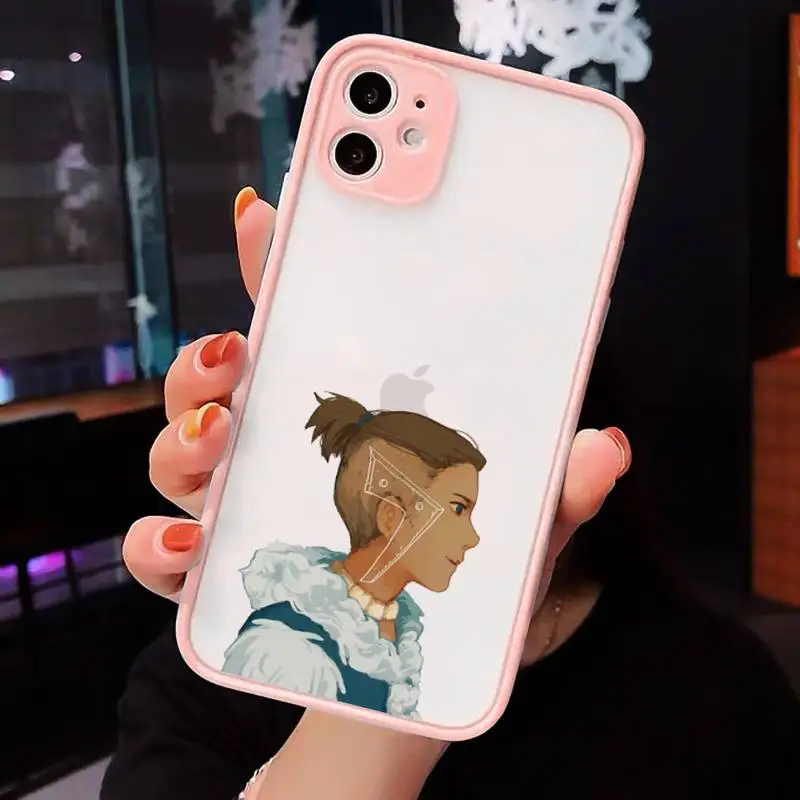 

Avatar the Last Airbender clear Phone Case Matte Transparent For iPhone 12 Mini 11 Pro XR XS Max 7 8 Plus