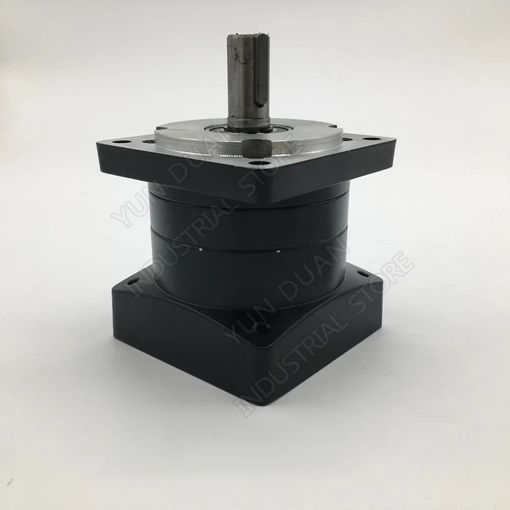 

6:1 Ratio 80mm Nema32 Planetary Gearbox Speed Reducer Shaft 19mm Carbon Steel Gear for Servo Stepper Motor