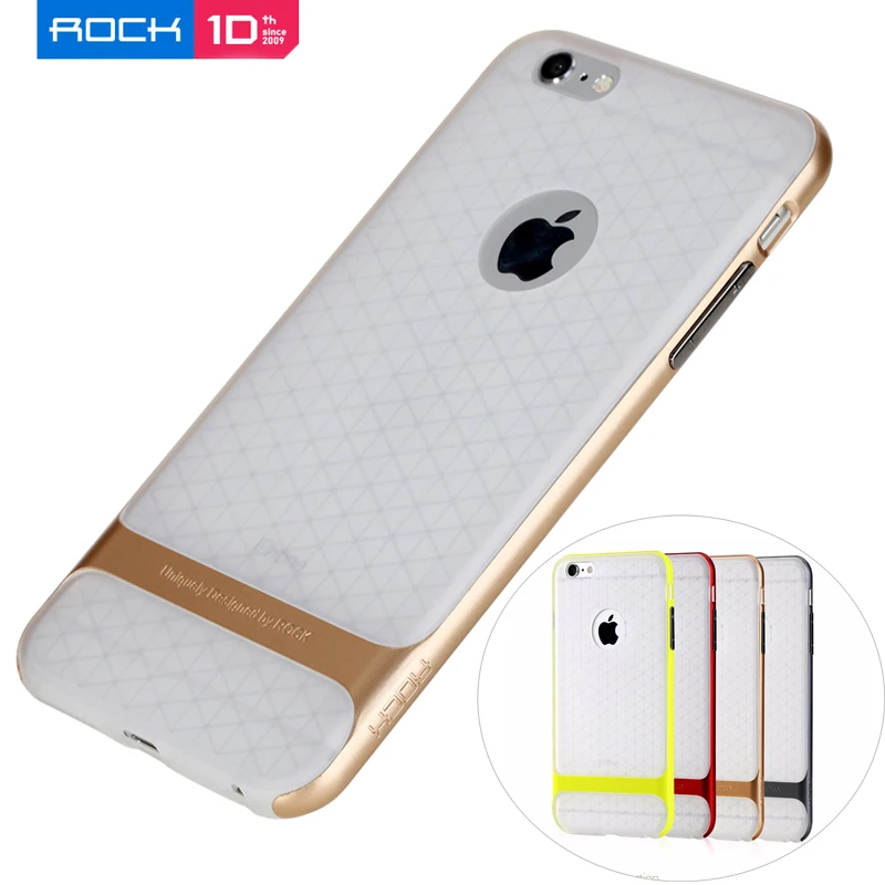 Чехол Rock Royce для iPhone 6 Plus, роскошный гибридный чехол из ТПУ+ поликарбоната, Прозрачный чехол для iPhone 6S plus, Прямая поставка
