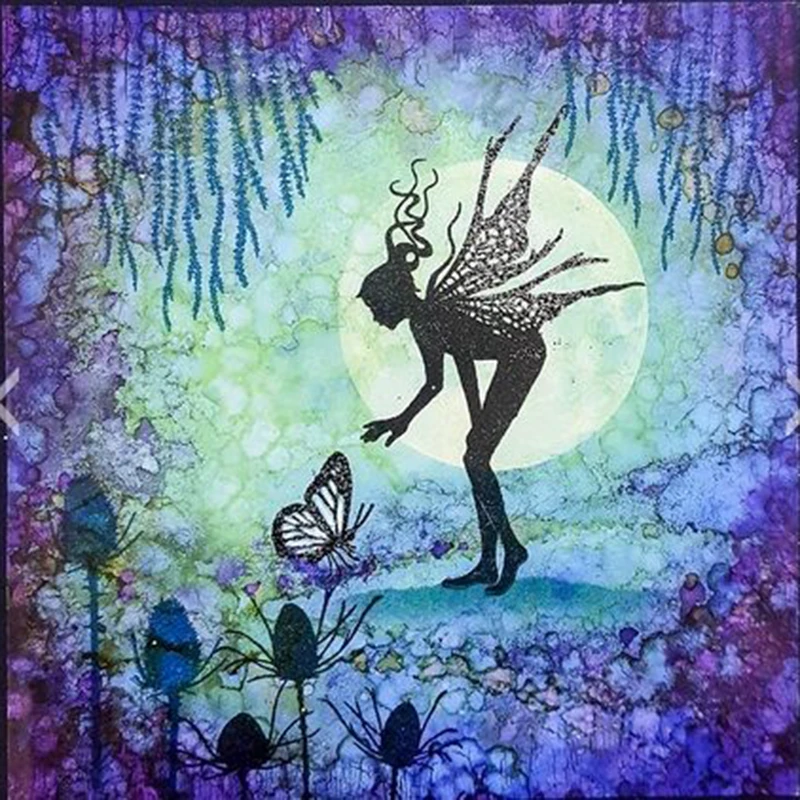 Сказочный прозрачный штамп для скрапбукинга силиконовый прорезиненный DIY