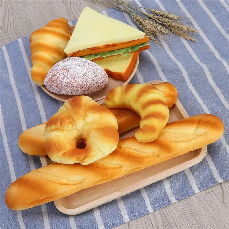 Искусственный хлеб имитация хлеба модель еды кухонный ресторанный