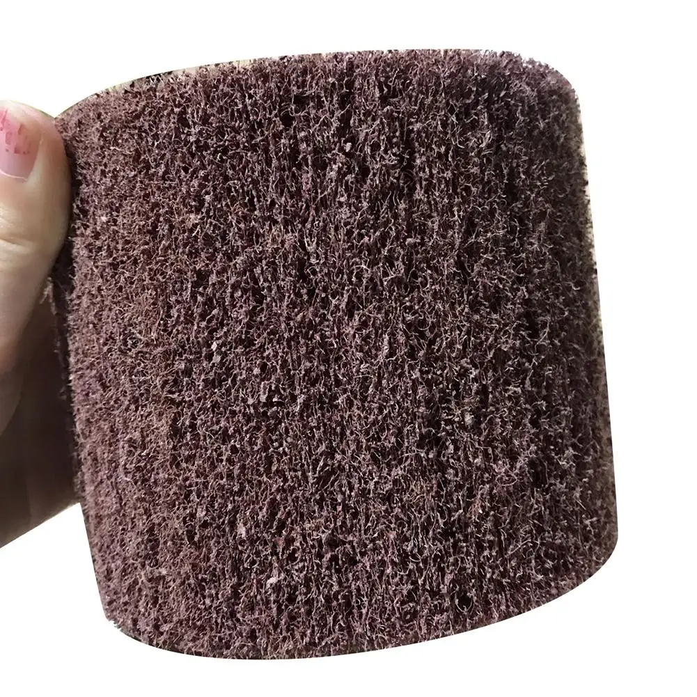

New Arrivals Non-woven Abrasive Flap Wheel Brush Wire Drawing Burnishing for Stainless Steel