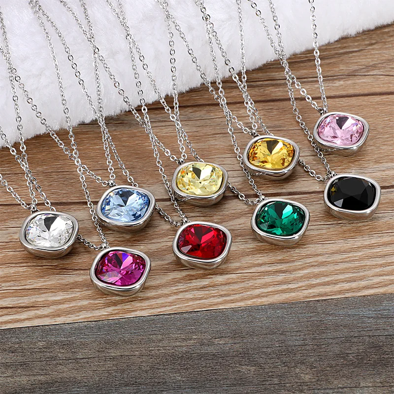 Женское Ожерелье простая и Популярная мода Корейская версия 15 мм подвеска