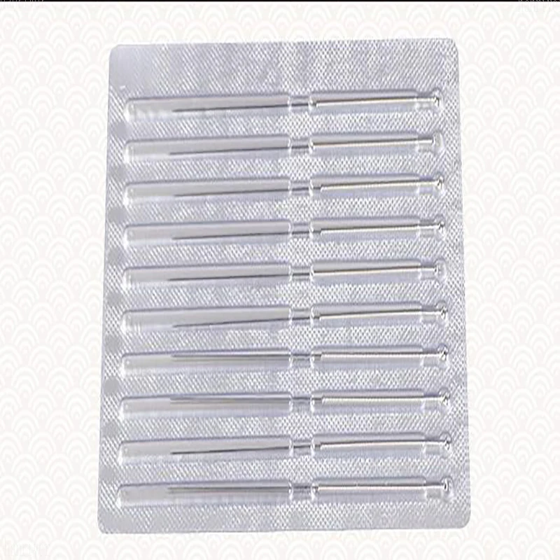 Ручка 100 шт. в иглоукалывающейся игле с кольцом одноразовое использование игла