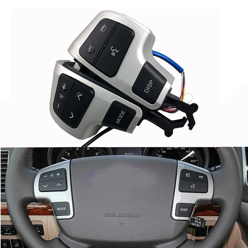 Для Toyota Land Cruiser 200 2008 2009 2010 2011 2012 2013 OEM контроль звука/переключатель рулевого колеса