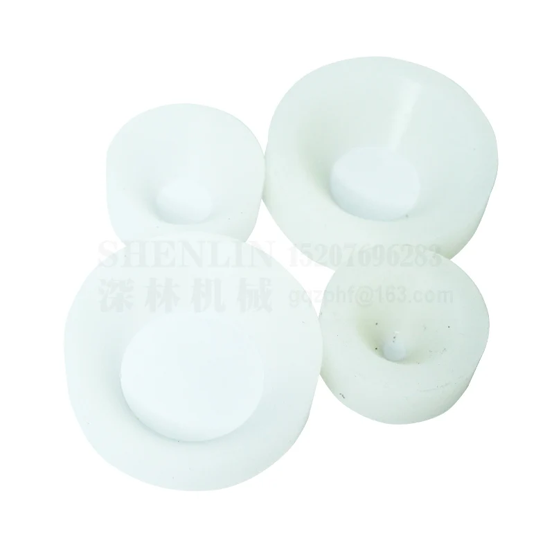 SHENLIN cap ping головка инструмента cap ping, завинчивающийся патрон, крышка для бутылки, силиконовая крышка ping head, 20-30 мм, анти-износ, белый