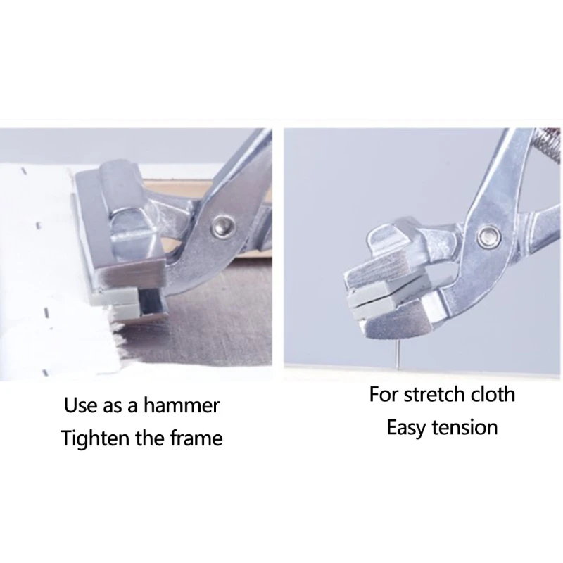 Плоскогубцы для холста 6 см из сплава с пружинной обратной ручкой | Инструменты