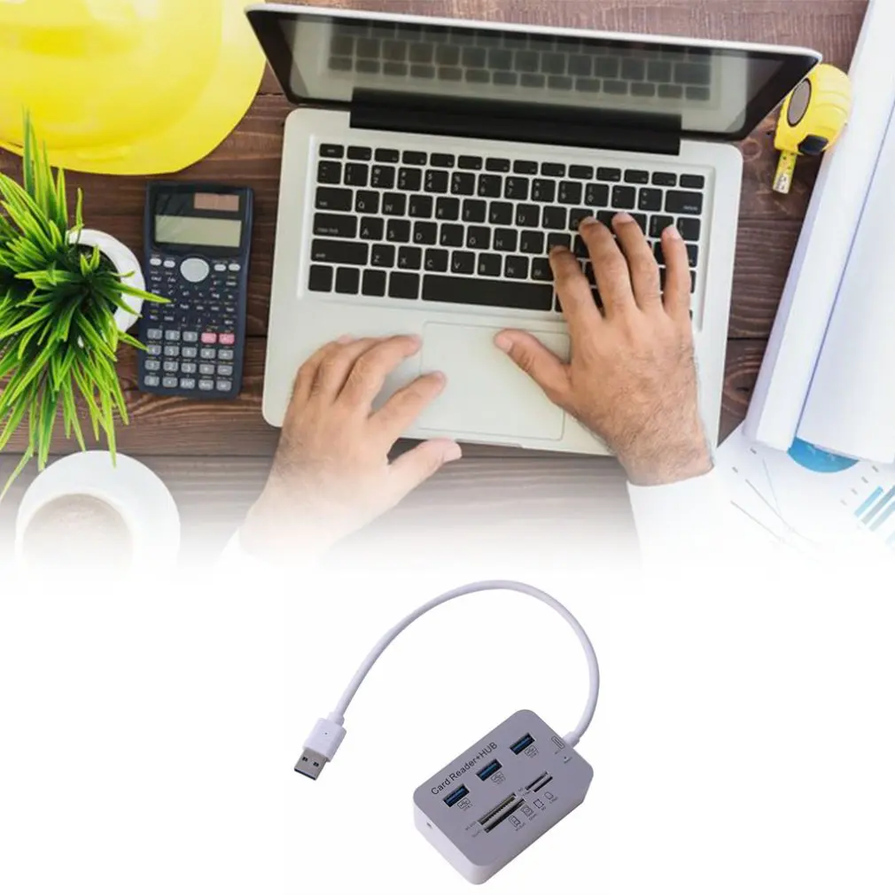 Высокоскоростной мульти 3 порта USB 0 концентратор многопортовый SD TF кардридер