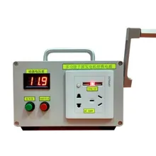 Small hand crank generator mobile phone charger portable power emergency charger 220V