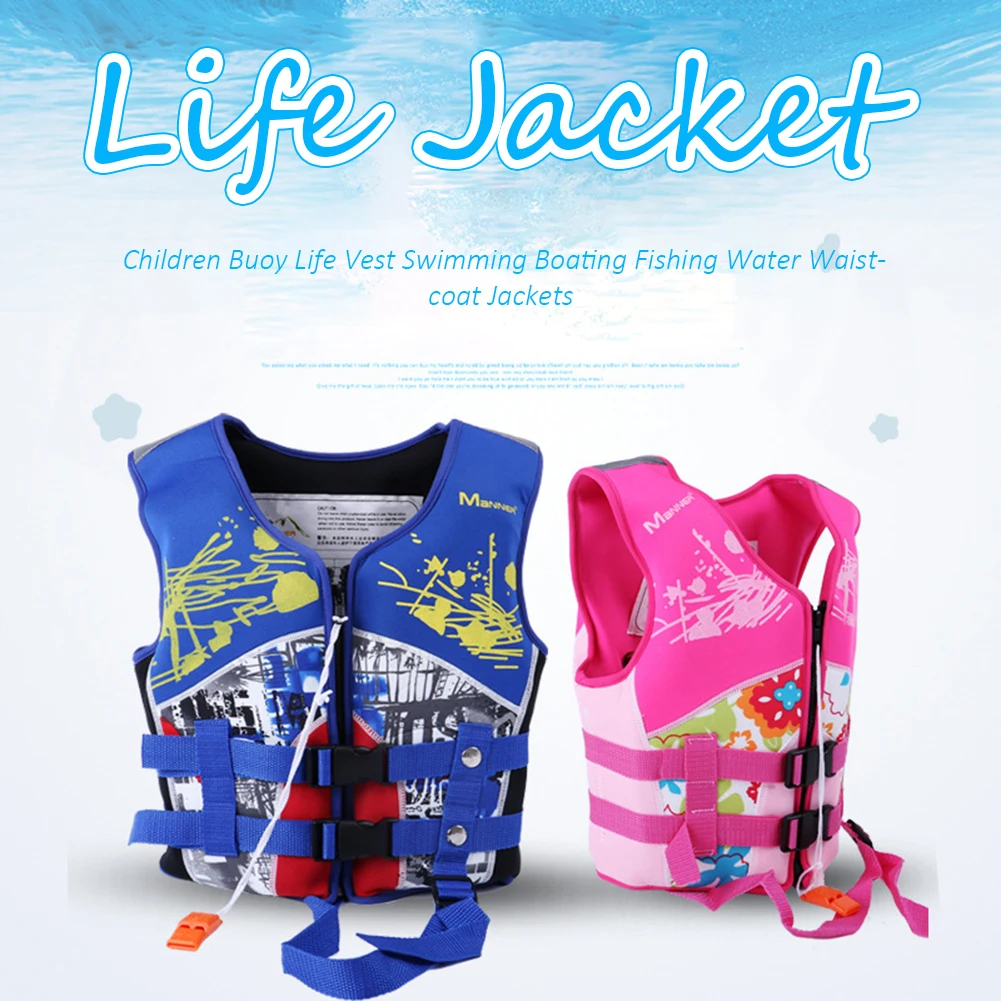 

Children Buoy Life Vest Swimming Boating Fishing Water Waistcoat Jackets Outdoor Driving Vest Survival Suit Poor Accessories