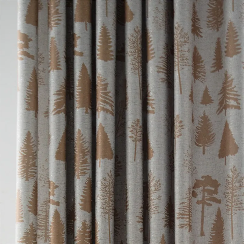 Новинка 2019 Европейский стиль кедрового дерева занавески ткани для окна балкона