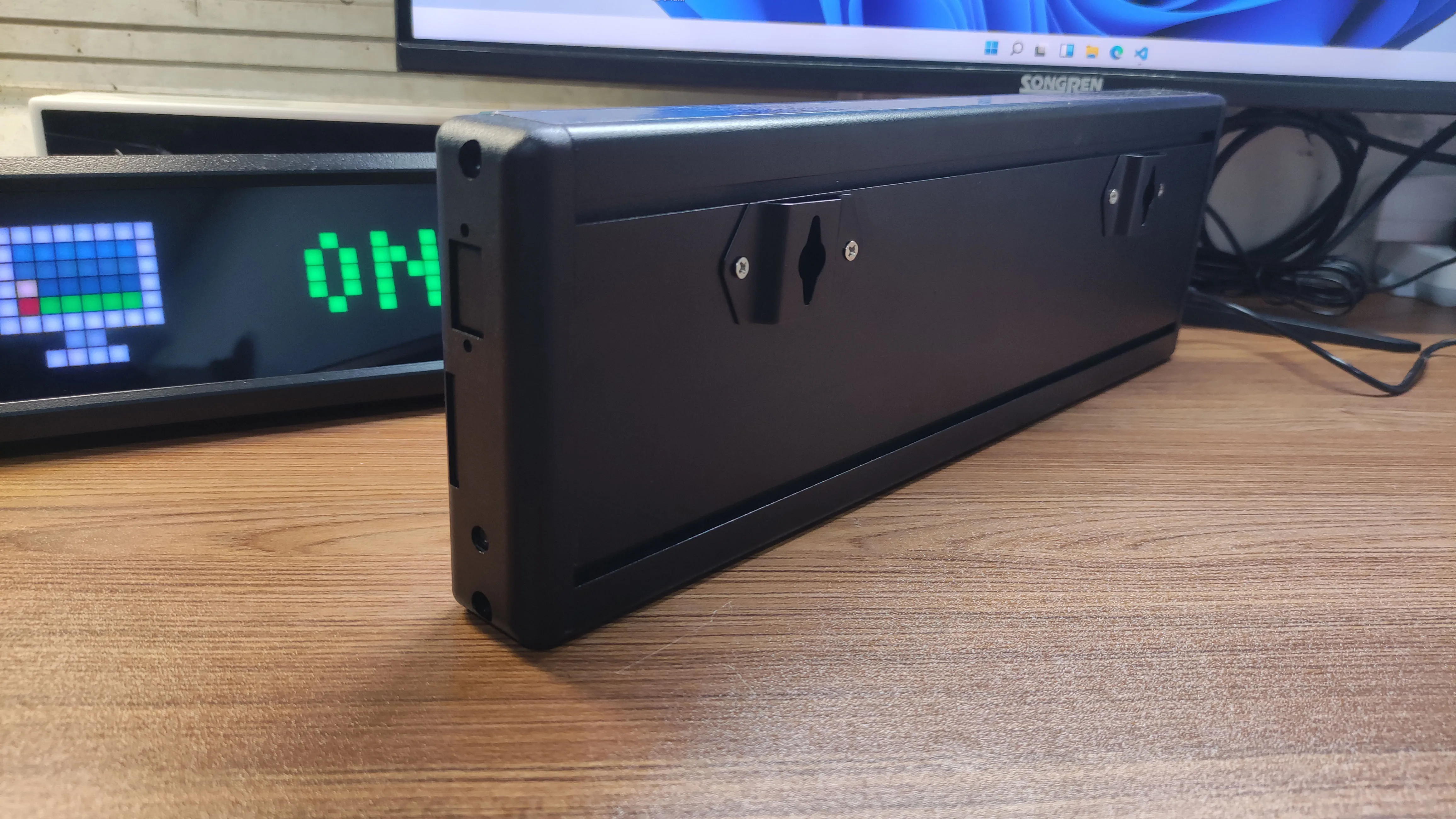 Цифровой дисплей для рынка валют Esp8266 Ws2812b криптовалюты в режиме реального