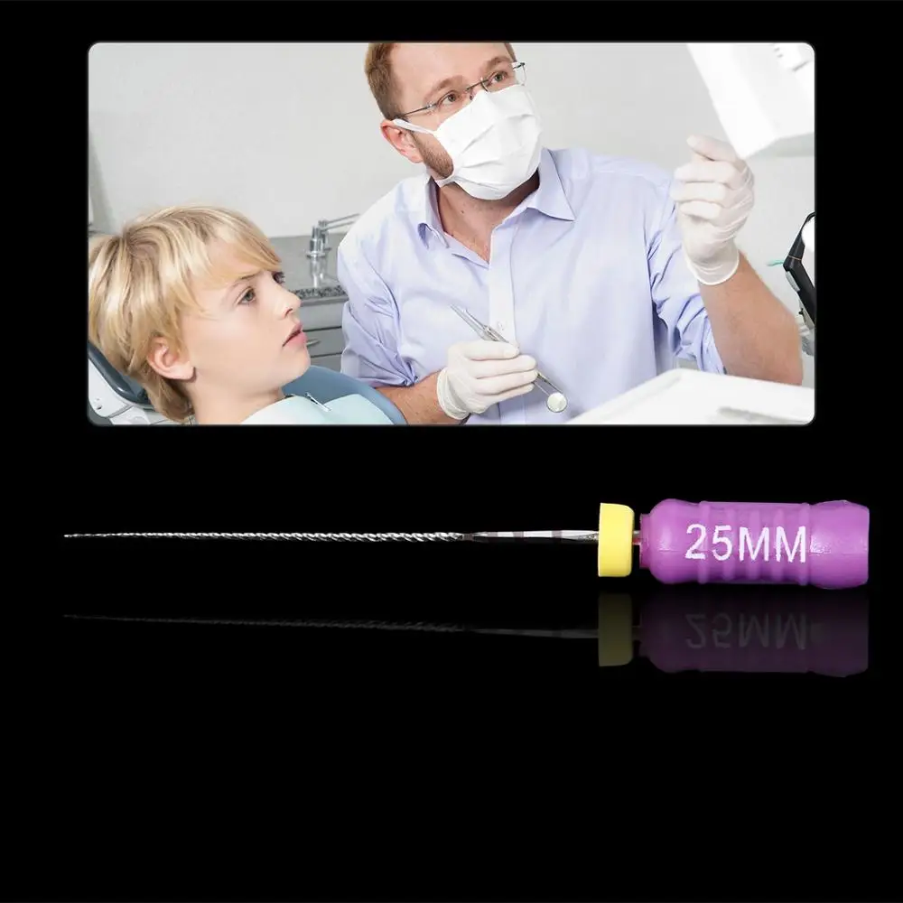 Стоматологические напильники 6 # 10 25 мм эндодонтическая Endo корневого канала