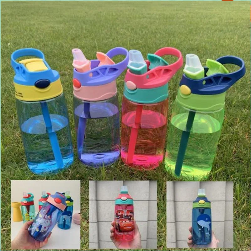 480 мл Спорт и отдых единорог с чайник для воды Пластик ПК My Water соломы бутылки