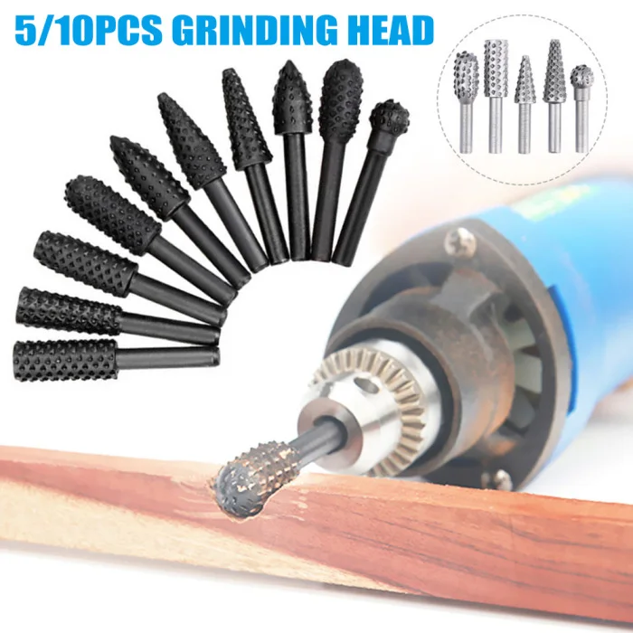 

Rotation File Carbon Steel Milling Cutter Head Electric Grinding Polishing Head Engraving Cutter