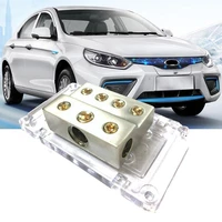 battery distribution block for ground 1 into 4 out battery part box power distribution ground auto car ground block amplifi g9w0