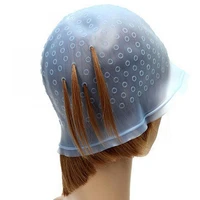 silicon hair dye cap hairdressing products beauty salon professional accessories for hairdressers colorations