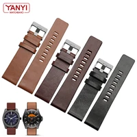 leather watchband for diesel watch strap wristwatches band for dz4343 dz7293 dz7333 watch band 22 24 26 28 30mm 32mm bracelet