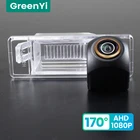 GreenYi 170  HD 1080P Автомобильная камера заднего вида для Nissan QASHQAI X-TRAIL Geniss Citroen C4 C5 C-Triomphe Night Vision Reverse Reversing 4 pin автомобильная парковка AHD