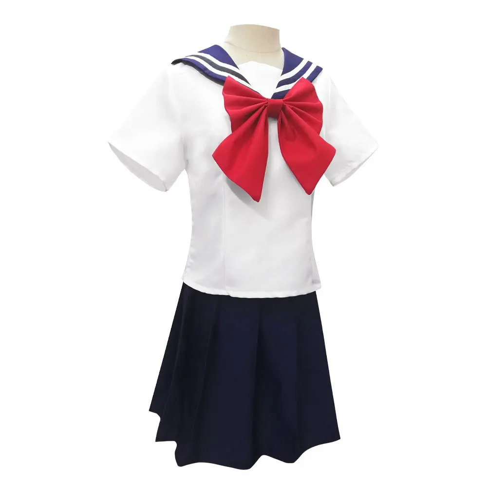 Костюм для косплея Toaru Kagaku T Косплей Uiharu Kazari Матросская униформа женщин и девочек