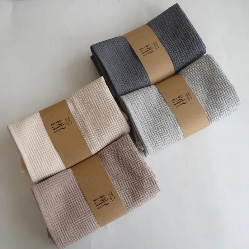 5 шт./лот большая льняная салфетка для ресторана кухонное полотенце мытья чайное