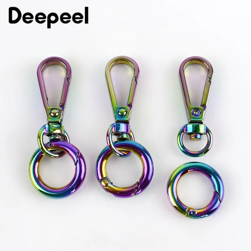 Deepeel хомут с круглым воротником для мальчиков и девочек сумки металлическими