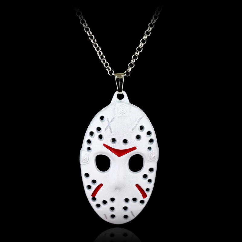 

HEYu Moive Jewelry V for Vendetta Anonymous Mask Hip Hop Pendant Hacker Mask Alloy Necklace Fashion Gaes Chaveiro 4 Colors