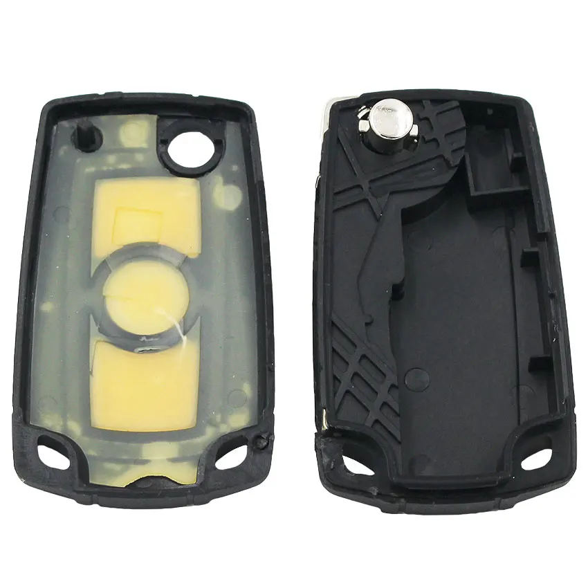 RIOOAK2pcs/лот сменный Корпус Ключа Пустой HU92/HU58 лезвие 3 кнопки дистанционного флип