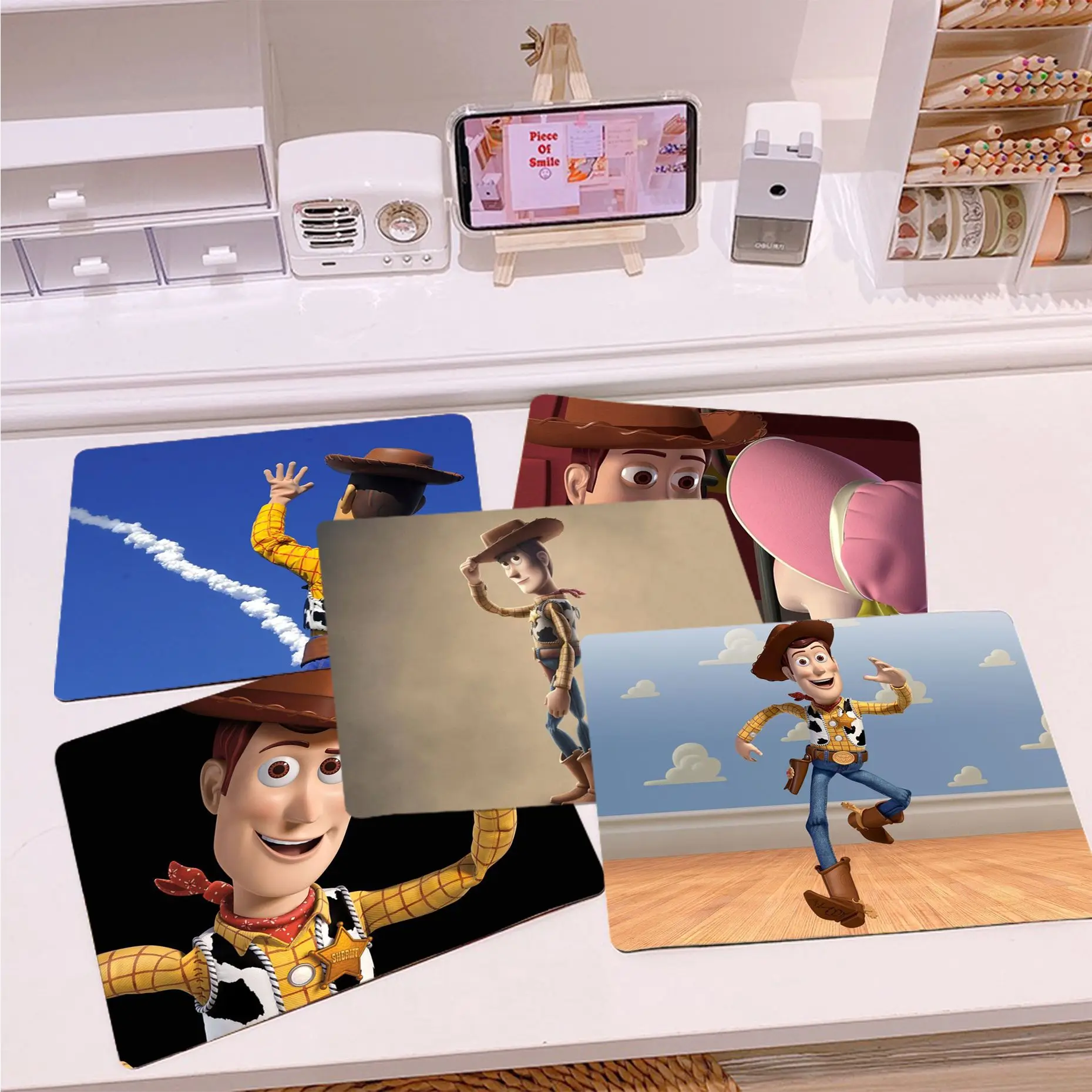 

Disney Woody Toy Story Silicone Pad to Mouse Game Rubber PC Computer Gaming mouse pad