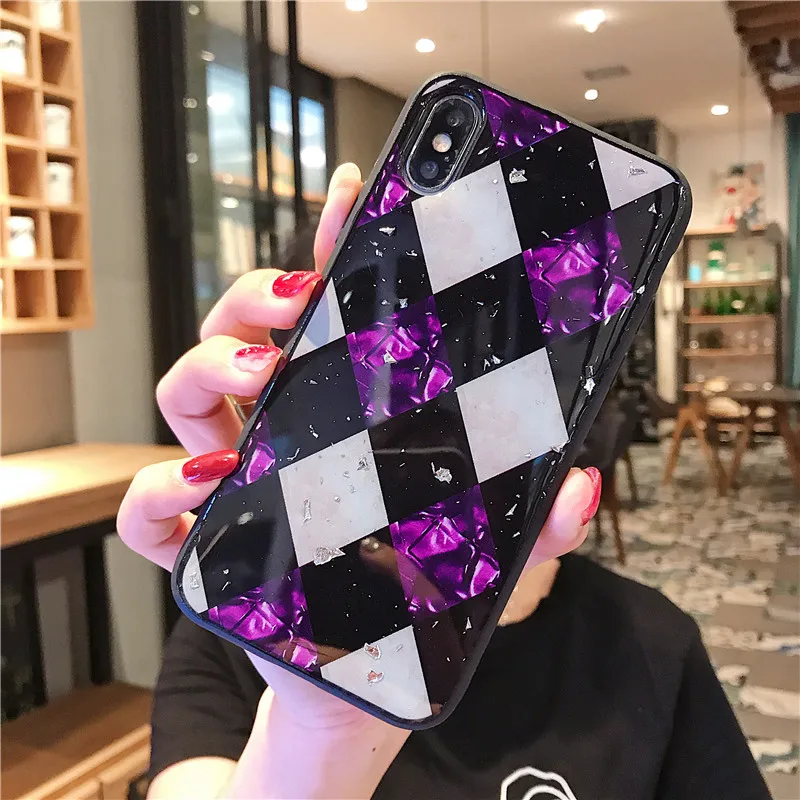 Роскошный золотой фольгой love чехол для samsung Galaxy S9 S8 плюс крышка для samsung Note 8 S9 note 9 10 чехол s10 плюс s10e J4 J6 J8 - Цвет: 7