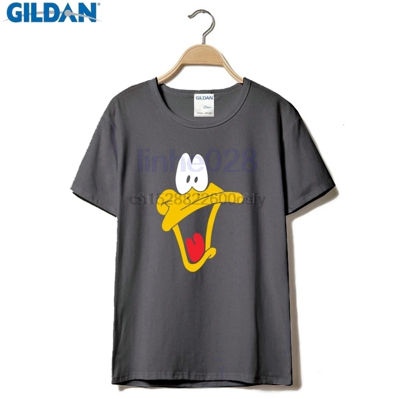 2019 новые летние футболки мужские Даффи Дак Looney Tunes 100% хлопок юмором больших