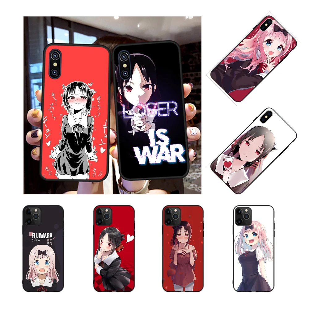 NBDRUICAI Kaguya-sama: любовь это война DIY роскошный чехол для телефона для iPhone 11 Pro XS MAX 8 7 6 6S Plus X 5S SE XR.
