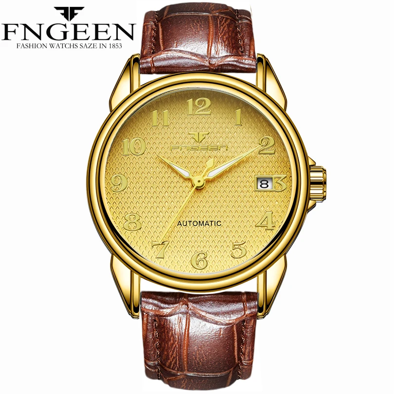 

Relojes Hombre automatic Watches Old Men Luxury Brand Male Watches Waterproof Stainless Steel Luminous Men Watch