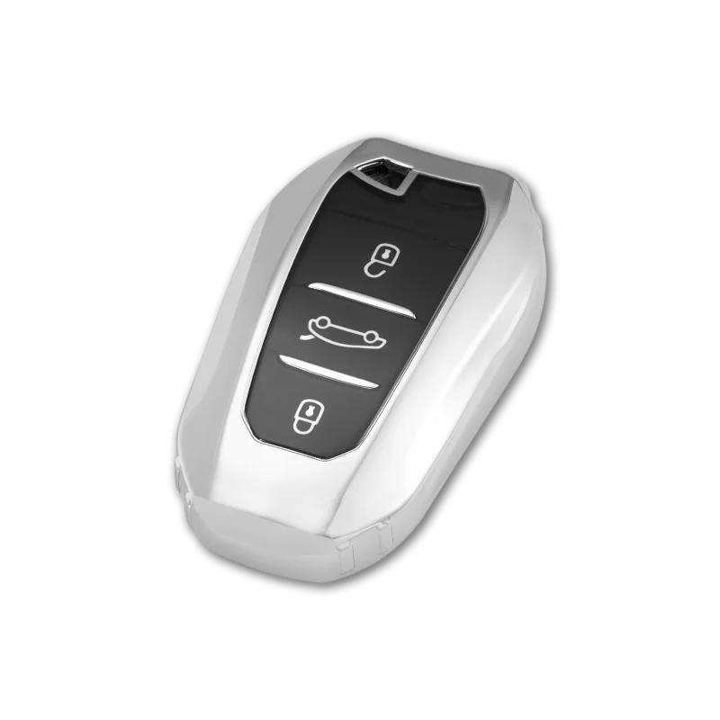 Все включено мягкий TPU чехол для ключей автомобиля Citroen C4 кактус C5 C3 C4L peugeot 508 2008 3008 408 флип-пульт дистанционного управления защитный брелок