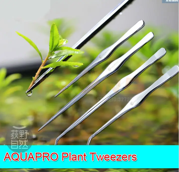 Chihiros, пинцет для аквариумных растений, изогнутый, водный, Aquapro, 25 см, 33 см, класс 1, зеркальная поверхность, нержавеющая, никогда не ржавеет, инструменты для аквариума