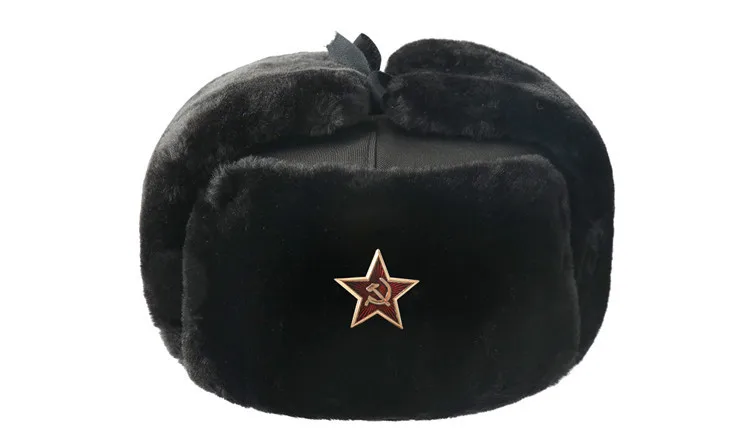 WZCX, советские военные значки, пилот, охотник, шапка, сохраняющая тепло, защита от холода, утолщенная ушанка, ушанка, снежные шапки