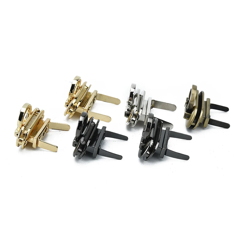 Alloy Fashion Buckle Twist Turn Lock Snap Clasps Closure Purse Hardware Bag Accessories for DIY Handbag Button | Багаж и сумки
